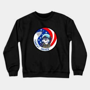 F-14 Tomcat - Tomcat Driver - Clean Style Crewneck Sweatshirt